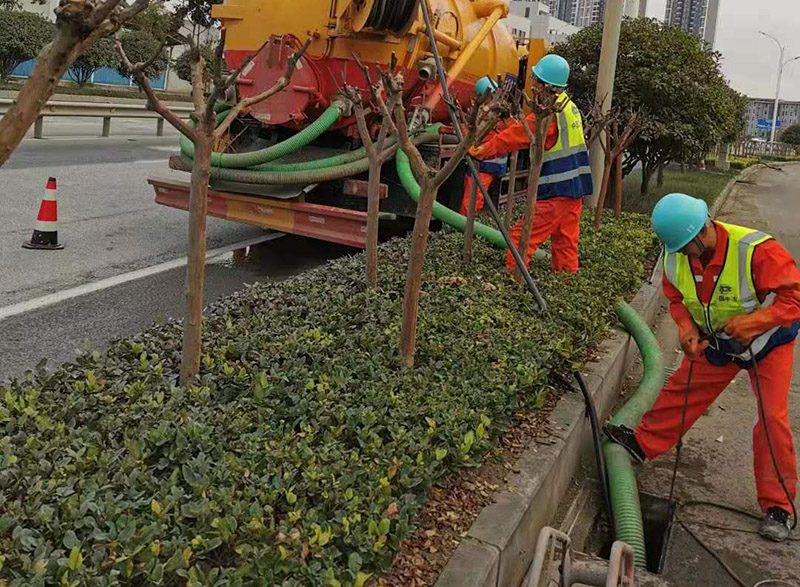 长岛市政管道清淤